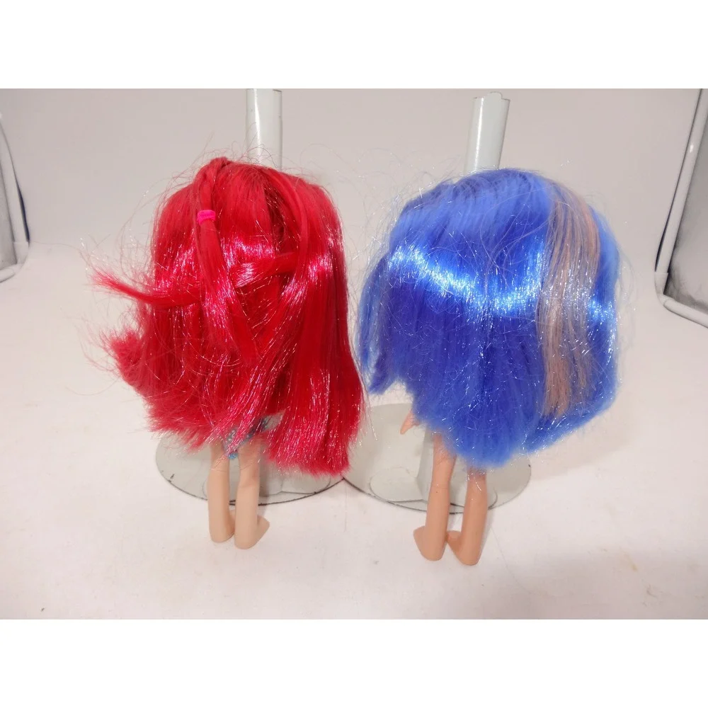 Strawberry Shortcake 2008‎ Blueberry Muffin 6 Inch Doll Lot 2 Red Blue Hair